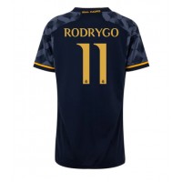 Dámy Fotbalový dres Real Madrid Rodrygo Goes #11 2023-24 Venkovní Krátký Rukáv
